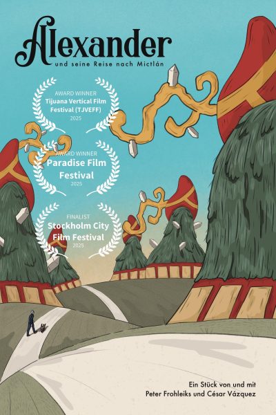 ALEXANDER Y SU VIAJE AL MICTLÁN PÓSTER